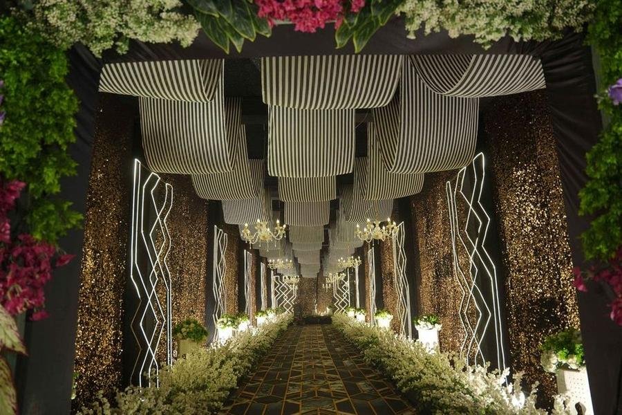 Futuristic Product Reveal Neon Tunnel Staging by Lagan Lux