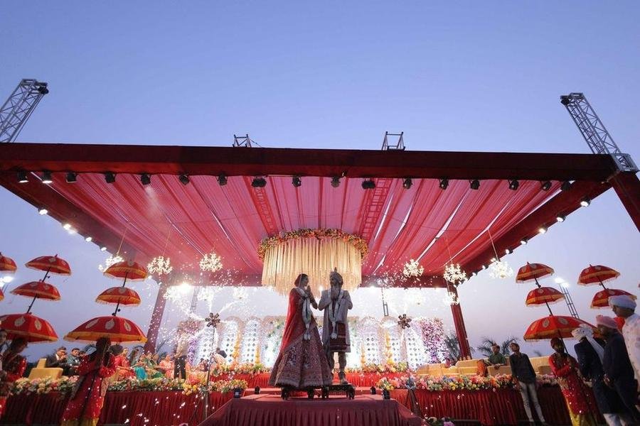 Luxury Royal Wedding Planning and Mandap Decor by Lagan Lux