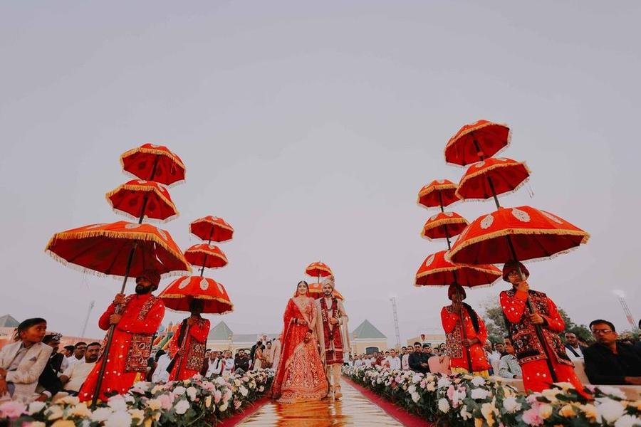 Royal Palace Destination Wedding & Heritage Aisle Production by Lagan Lux