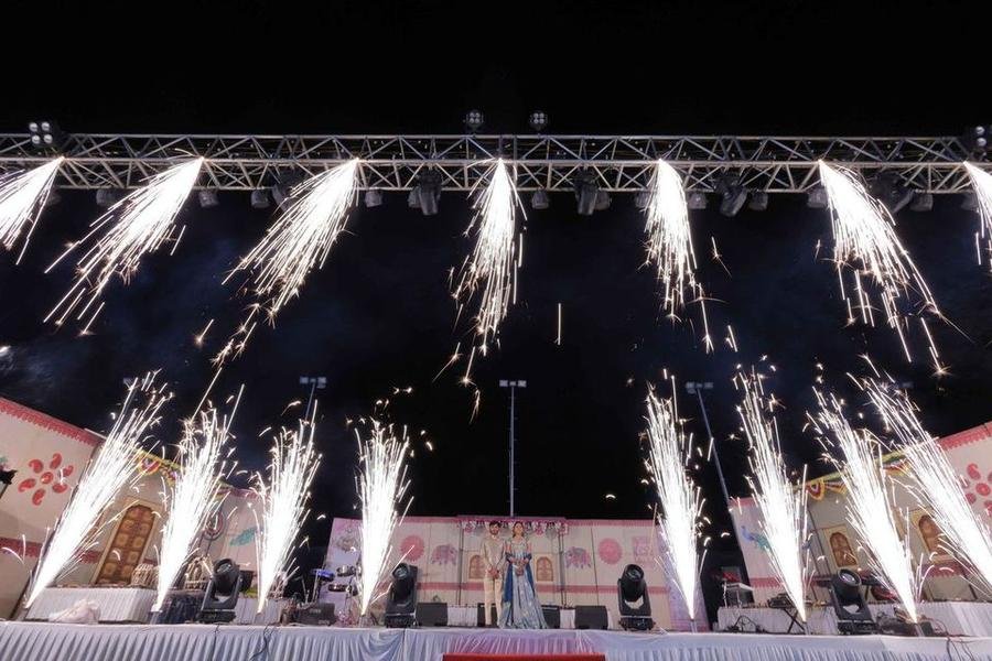 Spectacular Surprise Event Staging & Special FX Reveal by Lagan Lux